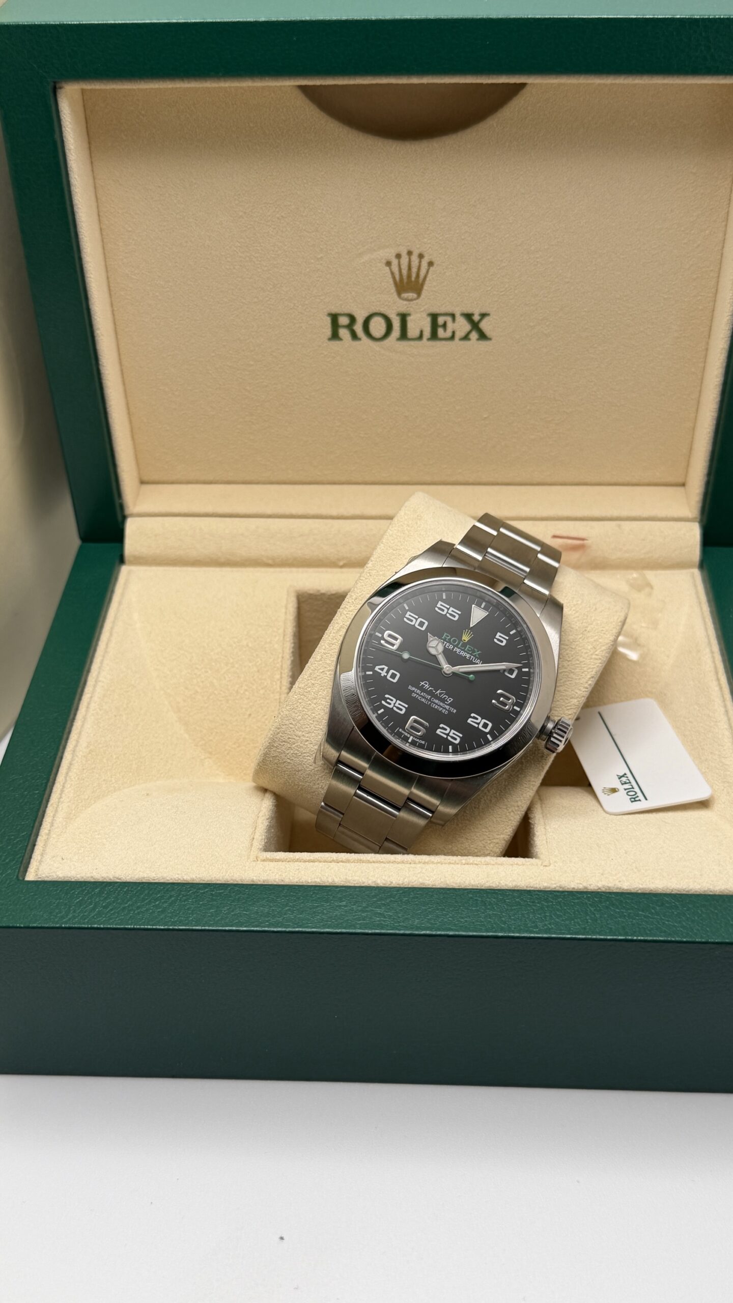 Rolex - AirKing Black Arab 3.6.9. Ref.116900 - immagine 2