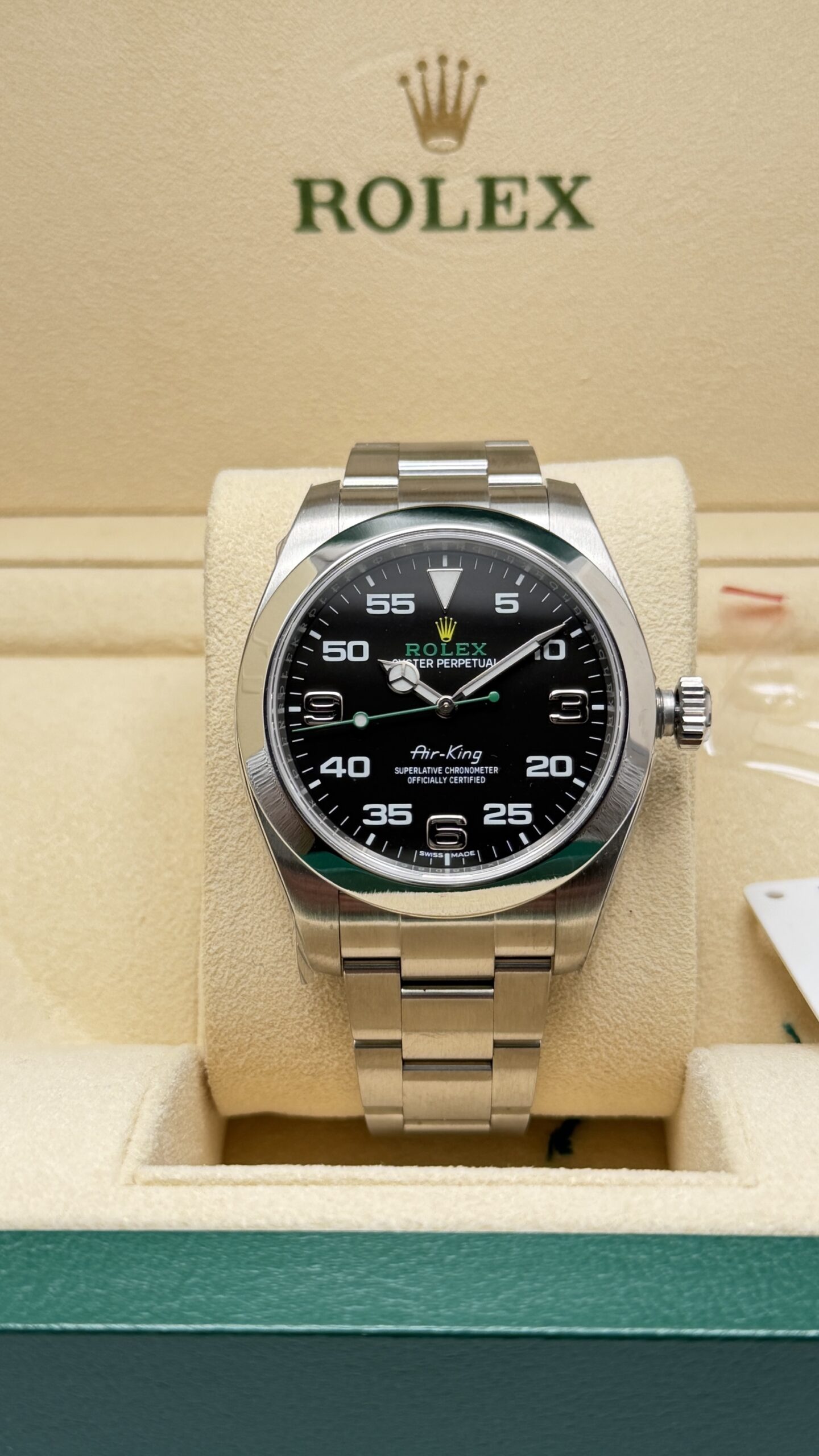 Rolex - AirKing Black Arab 3.6.9. Ref.116900