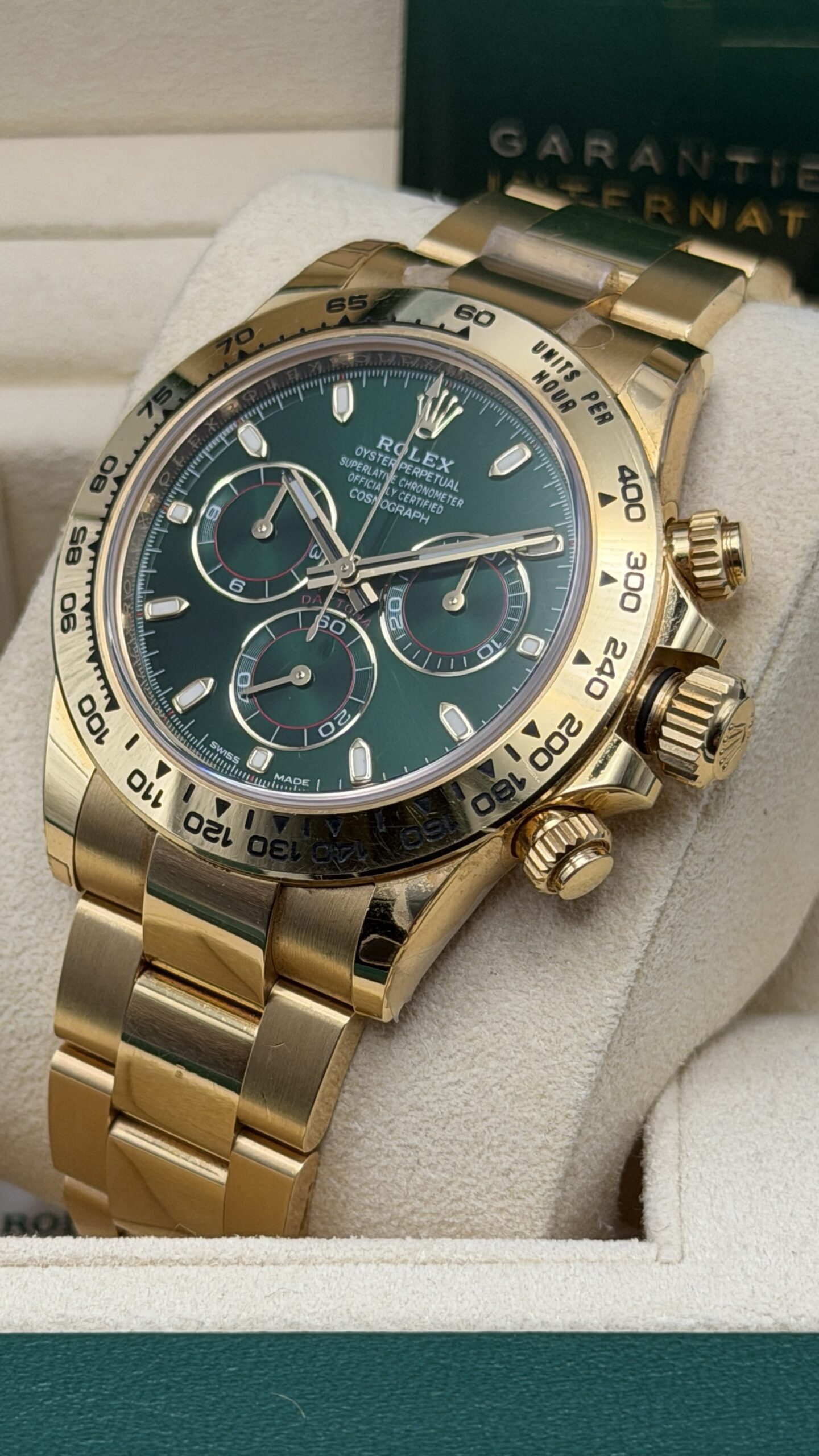 Rolex - Daytona Green Dial Ref. 116508 - immagine 11