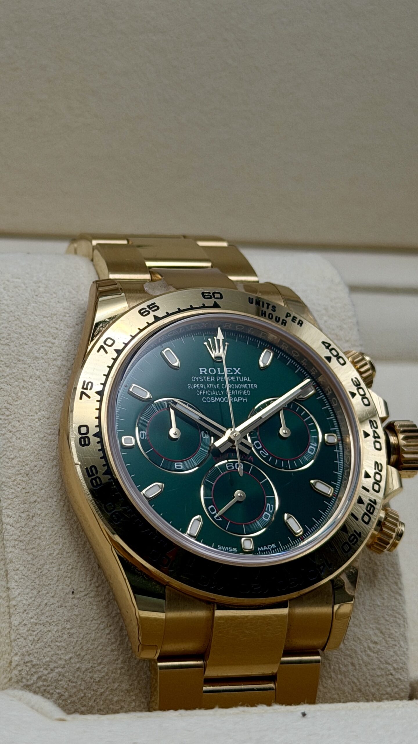 Rolex - Daytona Green Dial Ref. 116508 - immagine 4