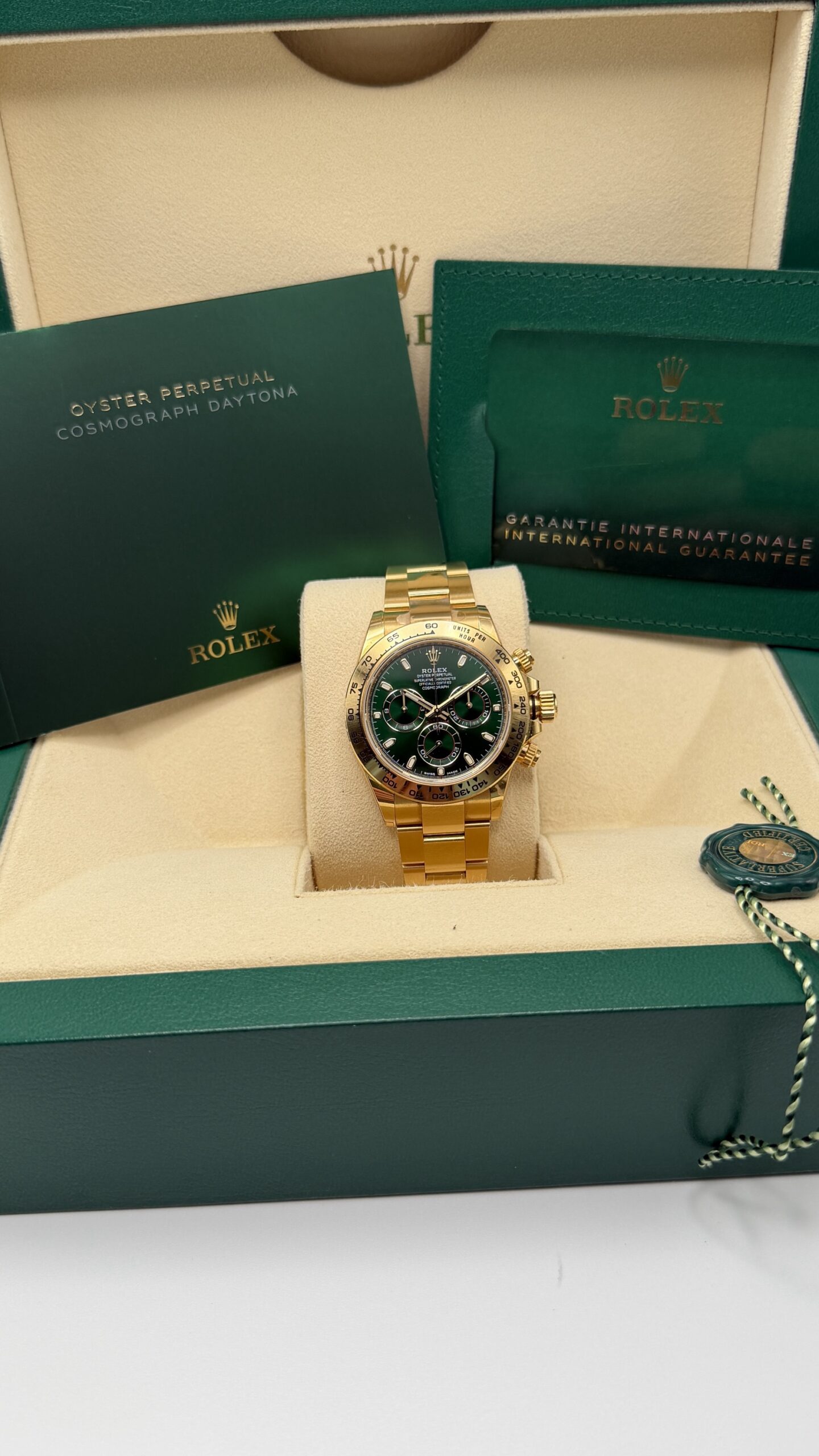 Rolex - Daytona Green Dial Ref. 116508 - immagine 9